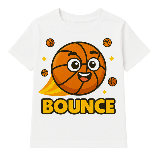 Bounce The Basketball T-Shirt